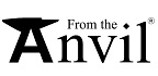 The logo of "From The Anvil," a malleable iron door and window manufacturer who also produce sinks and light shades