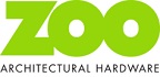 logo for Zoo Architectural Hardware, suppleirs of locks, door furniture, and fire door products