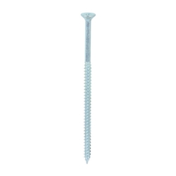 TWINTHREAD WOODSCREW CSK POZI 10 X 4"  5x100mm  BZP