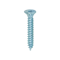 TWINTHREAD WOODSCREW CSK POZI 4 X 3/4"  3x20mm  BZP