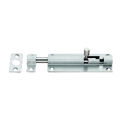 STRAIGHT BARREL BOLT POLISHED STAINLESS 150mm BBT1150/BSS