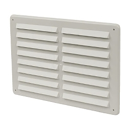 LOUVRE VENT 9 X 6 WHITE