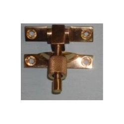 NARROW BRIGHTON SASH FASTENER POLISHED BRASS THD185