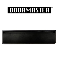 UAP DOORMASTER BLACK SLEEVED LETTERPLATE 10" DMB1048B