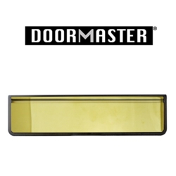 UAP DOORMASTER GOLD SLEEVED LETTERPLATE 10" DMB1048G