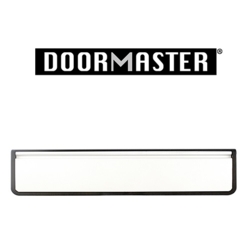 UAP DOORMASTER WHITE SLEEVED LETTERPLATE 12" DMB1248W