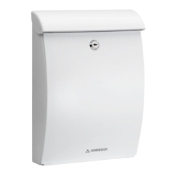 ARREGUI MININOVA WHITE PLASTIC POST BOX
