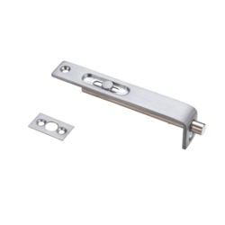 SUNK SLIDE 100mm FLUSH BOLT SATIN CHROME FB01SC