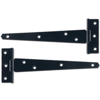 LIGHT TEE HINGES No. 121A BLACK 9" 121A0150BK