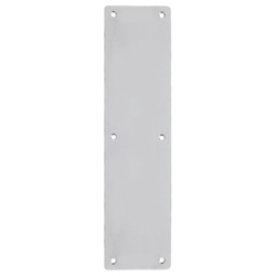 STAINLESS STEEL FINGER PLATE 350 x 75mm SS RADIUS ZAS32RASS