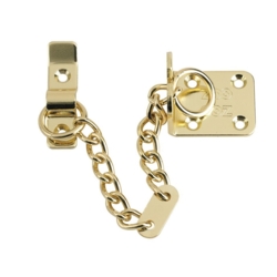 ZOO HEAVY DUTY DOOR CHAIN POLISHED BRASS ZAB15