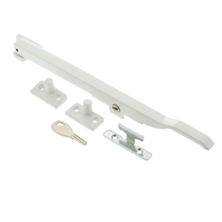 LOCKING CASEMENT STAY 250mm WHITE JW77LWH