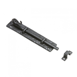 KIRKPATRICK 830 STRAIGHT BOLT 6" ANTIQUE BLACK