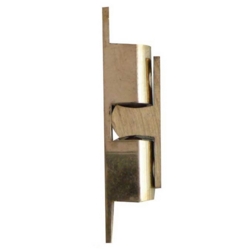 DOUBLE BALL CATCH 42mm POLISHED BRASS JV888APB