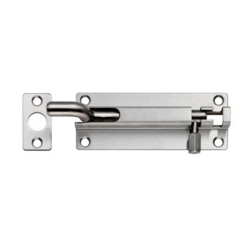 CRANKED BARREL BOLT SATIN STAINLESS 100mm BBT1100CR/SSS
