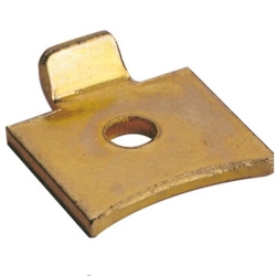 FLAT STUD FOR BOOKCASE STRIP ELECTRO BRASSED 283.01.500