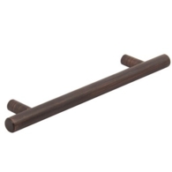 BAR HANDLE BRUSHED OIL RUBBED BRONZE 128mm C/C 117.97.162