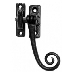 KIRKPATRICK 1181 MONKEY TAIL FASTENER HOOK PLATE BLACK