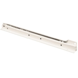 400mm SINGLE EXTENSION DRAWER RUNNER WHITE 35kg 421.80.940