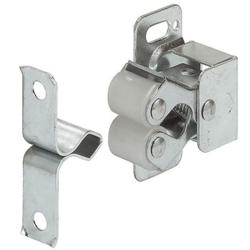 SPRING LOADED TWIN ROLLER CATCH BZP 244.01.903