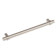 BAR HANDLE STAINLESS STEEL EFFECT 128mm C/C 115.66.045