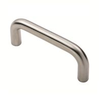 STAINLESS REAR BOLT FIX PULL HANDLE 19 x 150mm ZCSD150BS