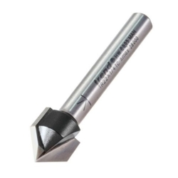 TR22X1/4TC - 45 DEGREE CHAMFER V GROOVE CUTTER