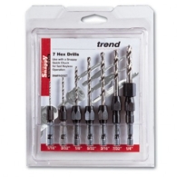 SNAP/D/SET/2 - TREND SNAPPY 7 PIECE METRIC DRILL SET 1-7MM