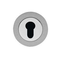 EURO ESCUTCHEON POLISHED / SATIN STAINLESS CEZ1332-PZ-73