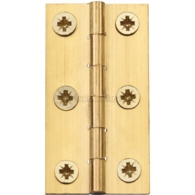 HERITAGE BRASS HINGE 2" NATURAL BRASS HG99-115-NB