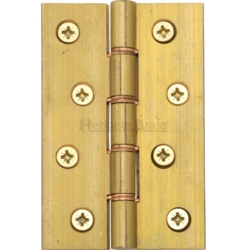 HINGE 4x2 5/8" PHOSPHOR WASHER NATURAL BRASS HG99-350-NB
