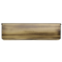 INTERIOR LETTERFLAP 11"x3 3/4 ANTIQUE BRASS V860-280-AT
