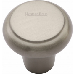 EDGE DESIGN CABINET KNOB 32mm SATIN NICKEL C3990-32SN