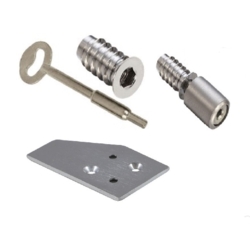 BARREL SASH STOP SATIN CHROME THD255SC