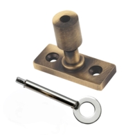 LOCKING STAY PIN FOR CASEMENT STAYS ANTIQUE BRASS THD257AB