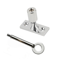 LOCKING STAY PIN FOR CASEMENT STAYS POLISHED CHROME THD257CP