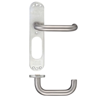 ZOO INNER PLATE LEVER HANDLE LONG BACKPLATE SSS ZCSIP19SS