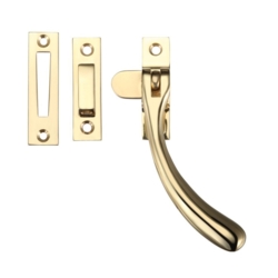 BULB END CASEMENT FASTENER POLISHED BRASS FB104
