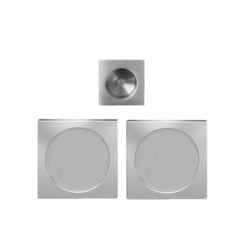 POCKET DOOR FLUSH HANDLE SET SET SQUARE SSS EPD OS 71