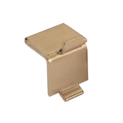 DOUBLE FLAT STUD FOR BOOKCASE STRIP BRASS COLOUR 283.01.510