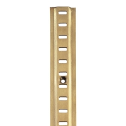RAISED BOOKCASE STRIP 6FT ELECTRO BRASSED 283.00.510