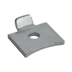 FLAT STUD FOR BOOKCASE STRIP BRIGHT ZINC 283.01.900