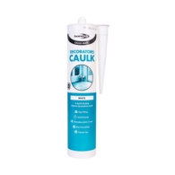 WHITE DECORATOR'S CAULK 300ml 60 MINUTE BDOHC300