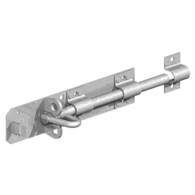 GALVANISED HEAVY BRENTON PADLOCK BOLT 10" 1A-0250GV