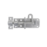 GALVANISED HEAVY BRENTON PADLOCK BOLT 4" 1A-0100GV