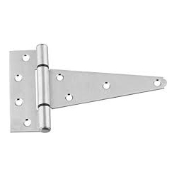 LIGHT TEE HINGES No. 121A ZINC PLATED 6" 121A0150ZP