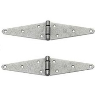 WEIGHTY STRAP HINGES No. 123 10" / 250mm 123-0250GV
