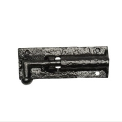 KIRKPATRICK 1154 STRAIGHT BOLT 4" ANTIQUE BLACK