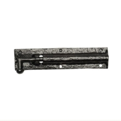KIRKPATRICK 1154 STRAIGHT BOLT 6" ANTIQUE BLACK