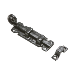KIRKPATRICK 1546 MONKEY TAIL STRAIGHT BOLT ANTIQUE BLACK